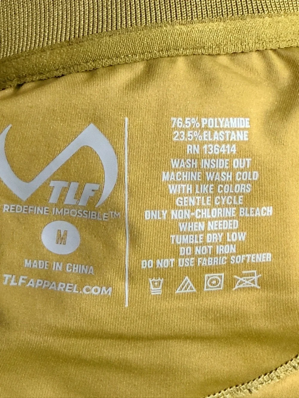 TLF Men’s Size Medium Infi-Dry Surge Training Long Sleeve Zip-Up Jacket Green